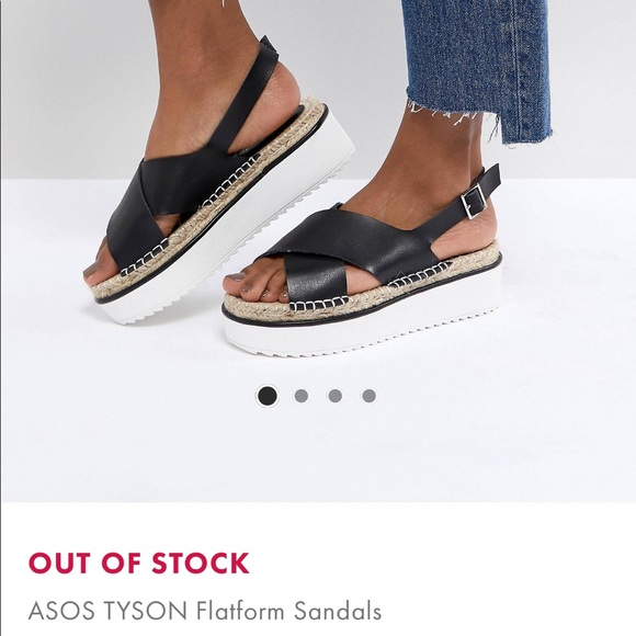 Asos Tyson Platform Sandal - Picture 3 of 13